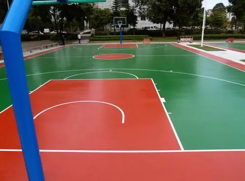 酉阳球场地面翻新,裂缝修重要性